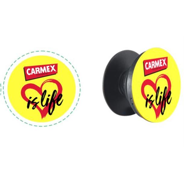 'Carmex is life' Phone Pop Socket